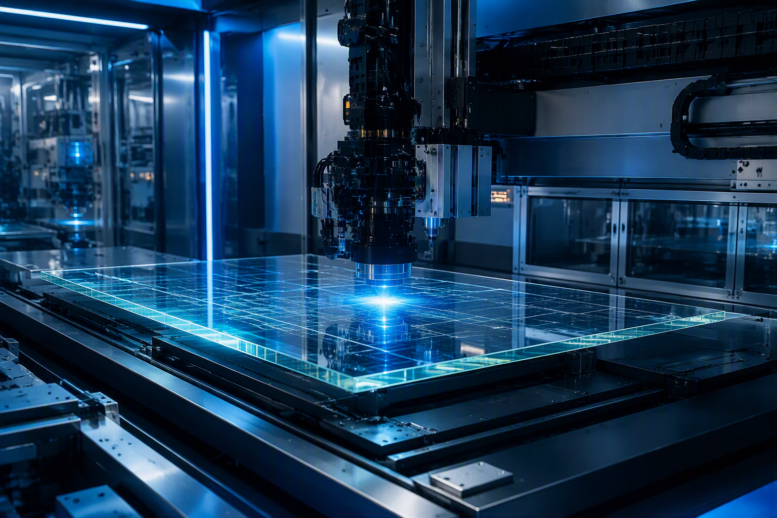 Large-area optical inspection